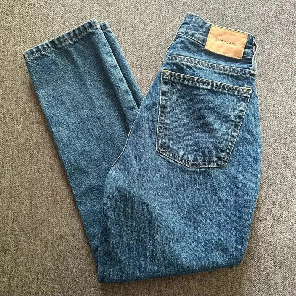 Everlane The Curvy 90s Cheeky Straight Jean Size 25
